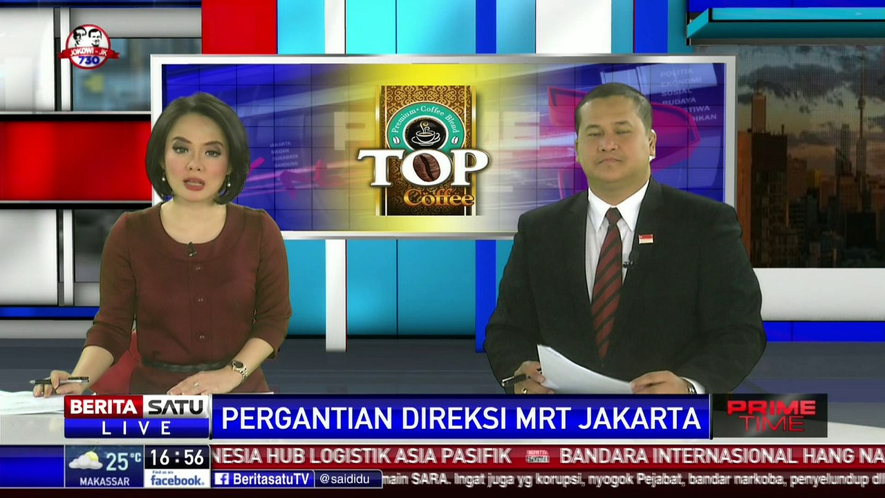 Ahok Gantikan Dua Direktur MRT Jakarta