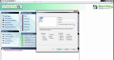 Staad Pro Stair Case design and analysis
