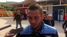 Lazio ad Amatrice - Parla de Vrij
