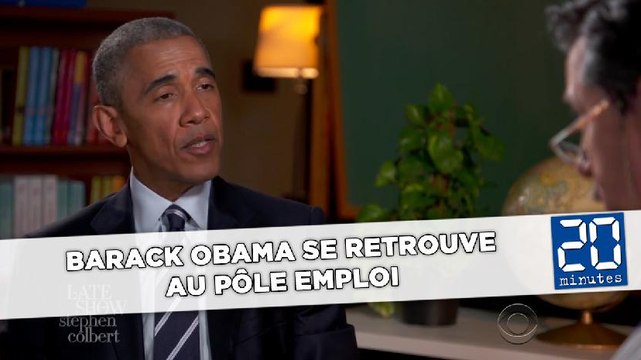 Barack Obama se retrouve au Pôle Emploi