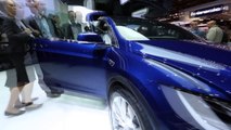 Tesla Model X P100D at Paris Motor Show 2016