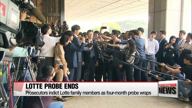 Prosecutors indict Lotte family members