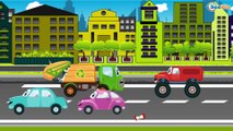 Racing Cars - Car Cartoons for Kids - Race in the City - Video for children. Episode 80