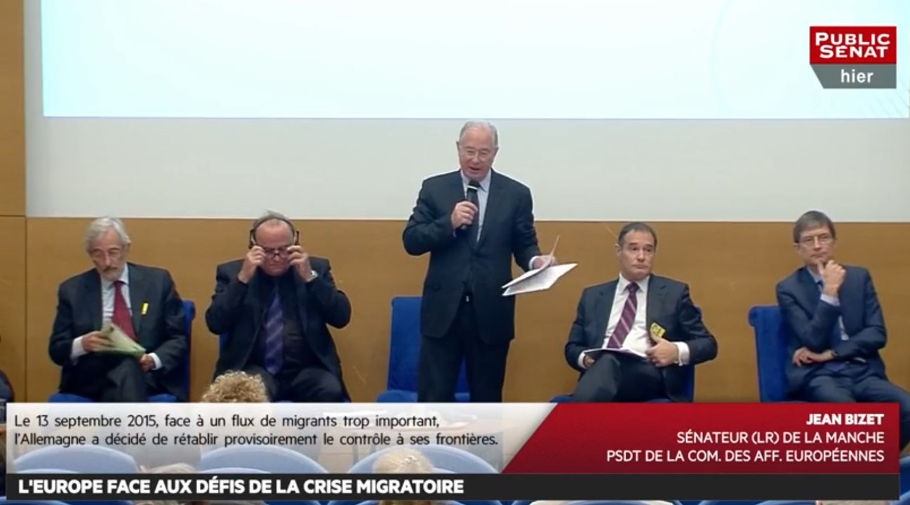 Débat sur la crise au Levant suivi d'une table ronde sur l'Europe face à la cris - Les matins du Sénat (19/10/2016)