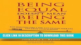 [PDF] Being Equal Doesn t Mean Being The Same Full Collection