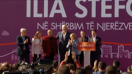 Report TV - Kolonjë, Rama: Reformat të dhimbshme, por po bëjmë shtet