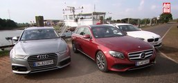 Comparativa en vídeo: Mercedes Clase E Estate/Audi A6 Avant/BMW Serie 5 Touring
