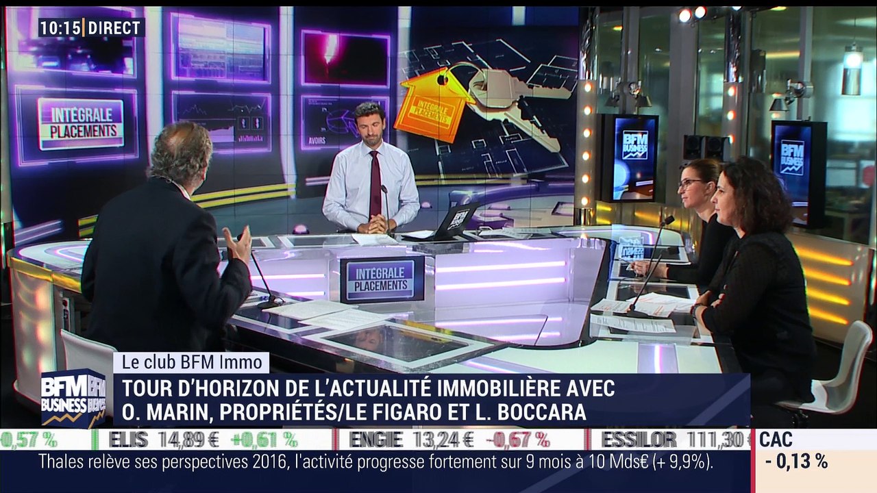 Le club immo (1/2): Olivier Marin VS Laurence Boccara VS Marie Coeurderoy - 19/10