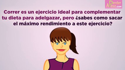 Cómo correr para adelgazar...