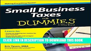 [PDF] Small Business Taxes For Dummies Full Collection