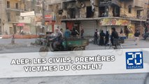 Alep: Les civils, premières victimes du conflit