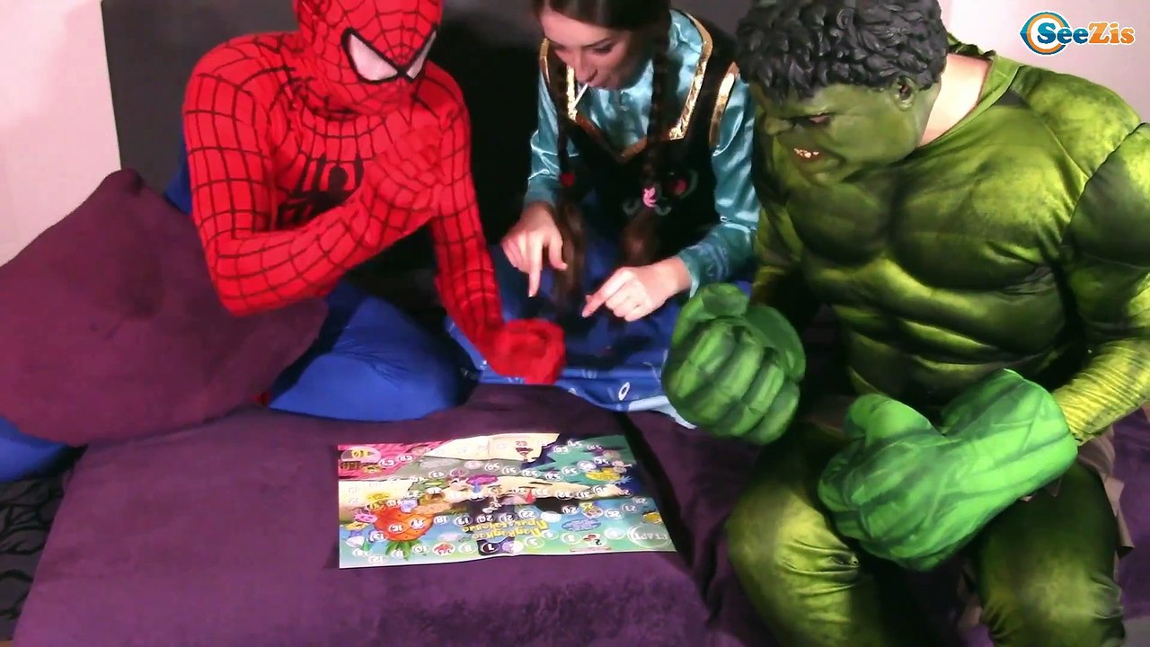 Superhero Compilation Spiderman in love? Ugly Elsa vs Anna & Disney Princesses IRL
