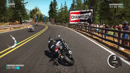 [vf] Ride 2 : Test 3ème partie : mode de jeu contre la montre & course en équipe