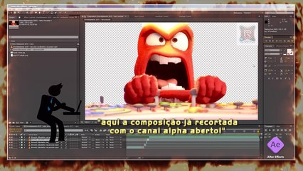 Recortando vídeo no after trecho do filme Divertidamente by Ryt