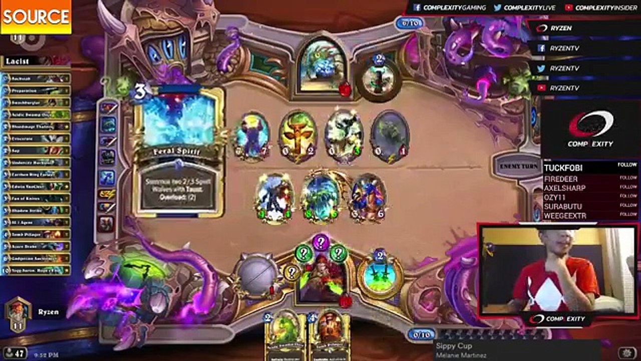 Amazing Funny Moments 53 Karazhan! Hearthstone Best Lucky Plays - Top Deck