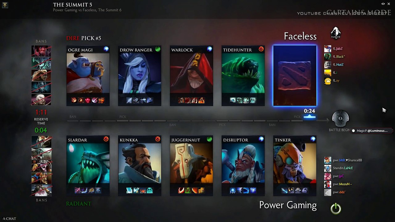 Faceless vs Power Gaming Grand Final The Summit 6 SEA Highlights Dota 2_1