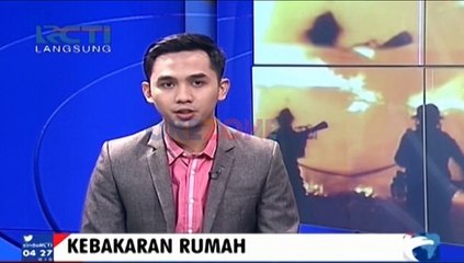 Kebakaran Hebat Melalap Sejumlah Rumah di Tomang