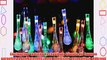 MoonLi Solar String Lights Outdoor Fairy Light Multi Color 20 Led Water drop Icicle Ball Garden
