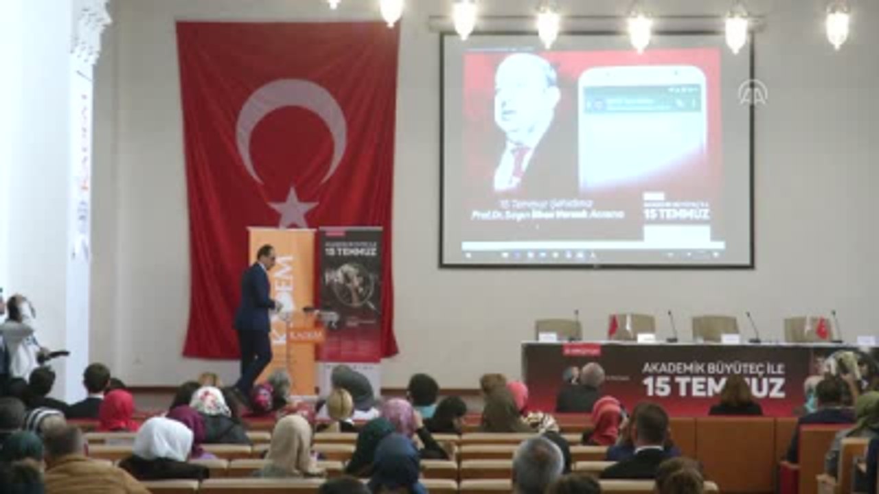 Akademik Büyüteç Ile 15 Temmuz" Sempozyumu - Cu...