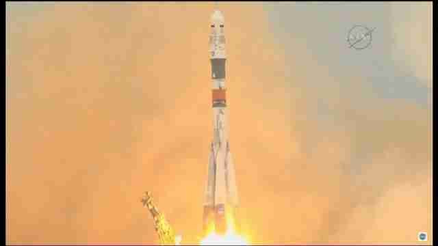 La Nave Soyuz MS-02 despega hacia la EEI