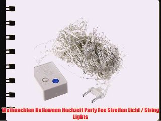 Download Video: 10M 6W 100-420lm LED Blue Light LED Streifen-Licht fÃ¼r Weihnachtsschmuck mit 8 Anzeigemodi