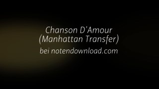Noten bei notendownload - Chanson D'Amour (Manhattan Transfer)