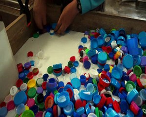 Les bouchons d'amour à Merville