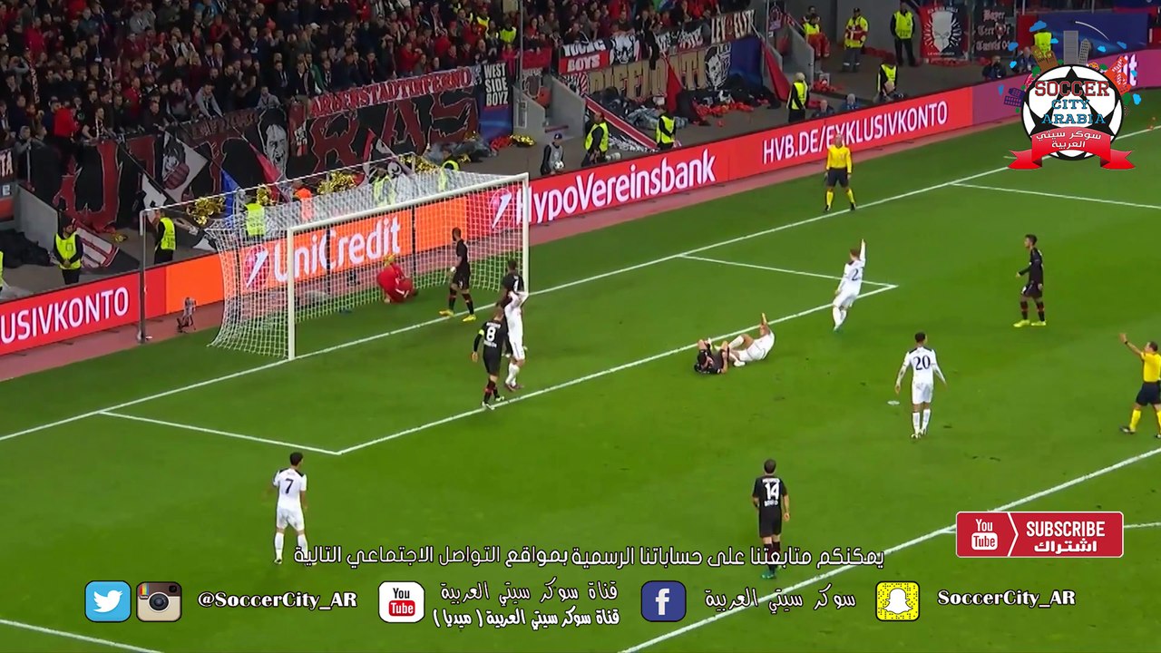 ملخص باير ليفركوزن 0 : 0  توتنهام هوتسبير  ( دوري ابطال اوروبا ) تعليق عربي | الجولة 3 | 18-10-2016 | 4K