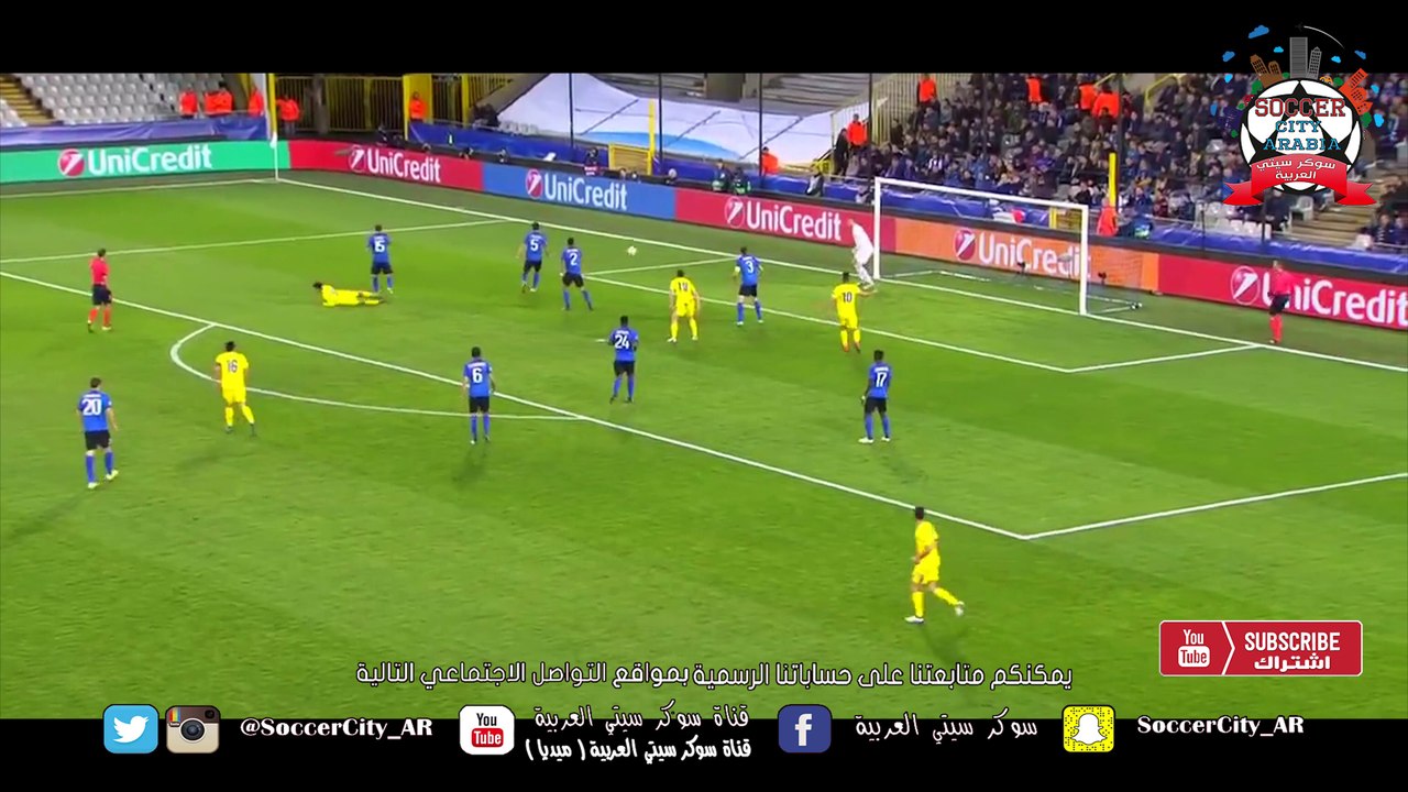 ملخص كلوب بروج 1 : 2 بورتو ( دوري ابطال اوروبا ) تعليق عربي | الجولة 3 | 18-10-2016 | 4K