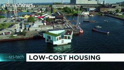 Floating containers: an answer to low-cost housing