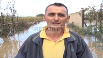 Report TV - Reshjet e shiut, sërish përmbytje në Lezhë MB: Janë 850 ha tokë nën ujë