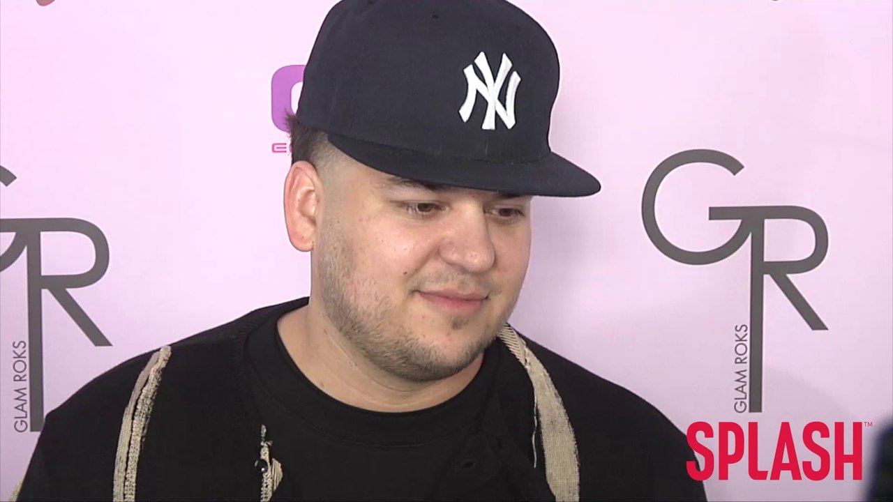 Rob Kardashian Posts Motivation Pic to Lose 'Pregnancy Weight'