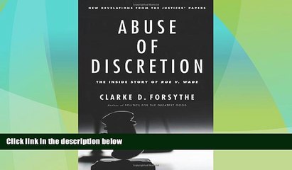 Must Have PDF  Abuse of Discretion: The Inside Story of Roe v. Wade  Best Seller Books Most Wanted