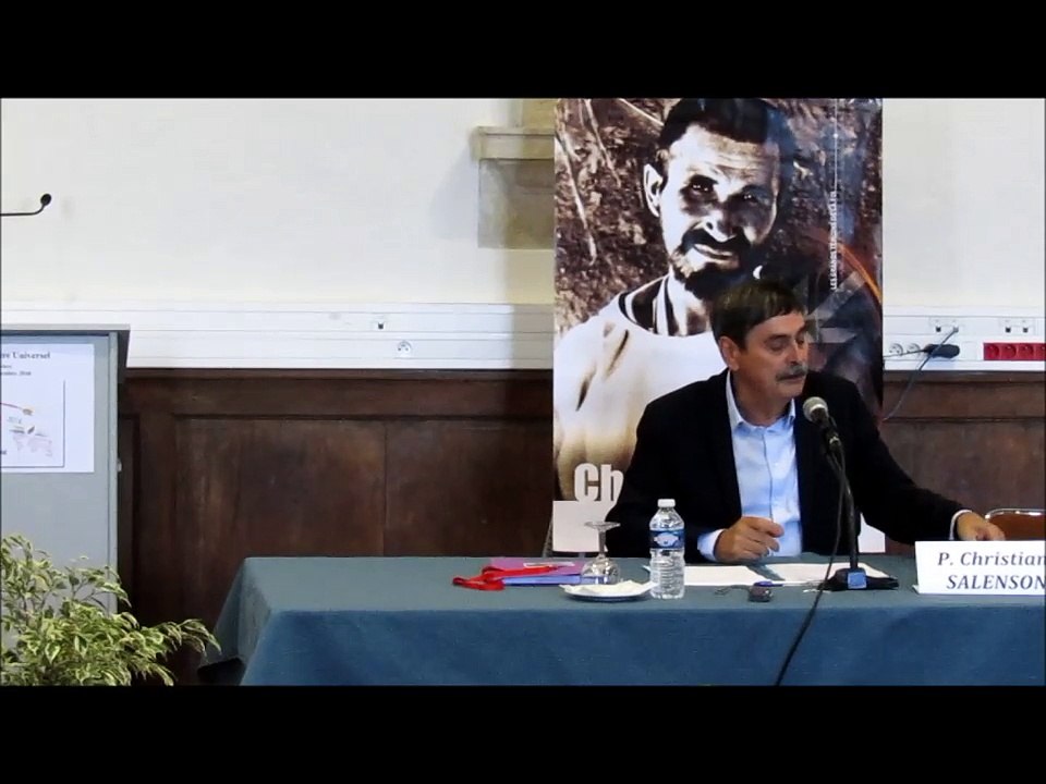 Conférence du Père Christian SALENSON - Esprit d'Assise