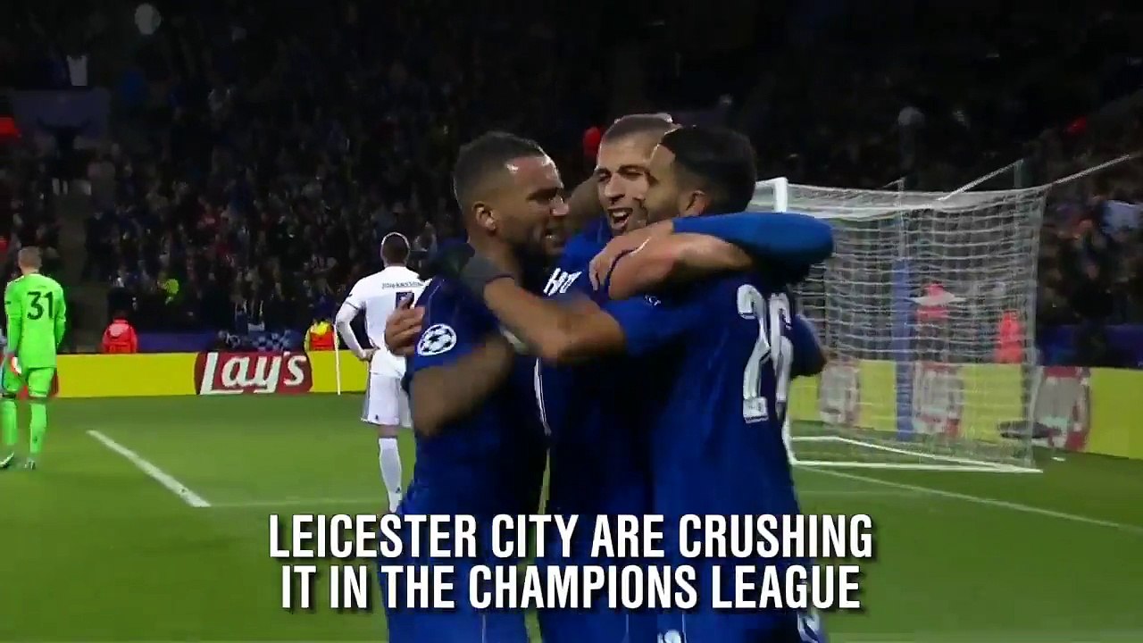 Leicester City are on a roll in the Champions League
