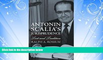 READ book  Antonin Scalia s Jurisprudence: Text and Tradition  FREE BOOOK ONLINE