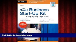 READ book  The Small Business Start-Up Kit: A Step-by-Step Legal Guide  BOOK ONLINE