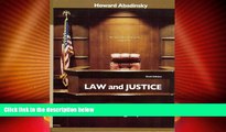 Must Have PDF  Law and Justice: An Introduction to the American Legal System (6th Edition)  Full