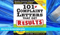 READ book  101  Complaint Letters That Get Results: Resolve Common Disputes Quickly and Easily