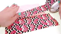 How To Make a Pencil Case with Duct Tape _ DIY School Supply Crafts DCTC