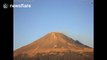 UFO spotted over Popocatepetl volcano