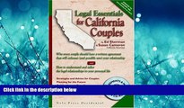 FREE DOWNLOAD  Legal Essentials for California Couples: Why Every Couple Should Have a Written