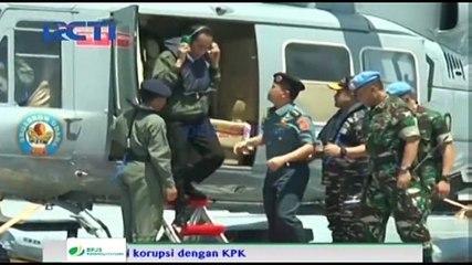 Presiden Jokowi Pantau Latihan Perang TNI AL