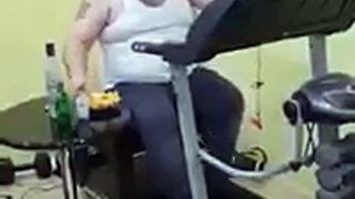 How to make fitness  without stress-funny video 2016