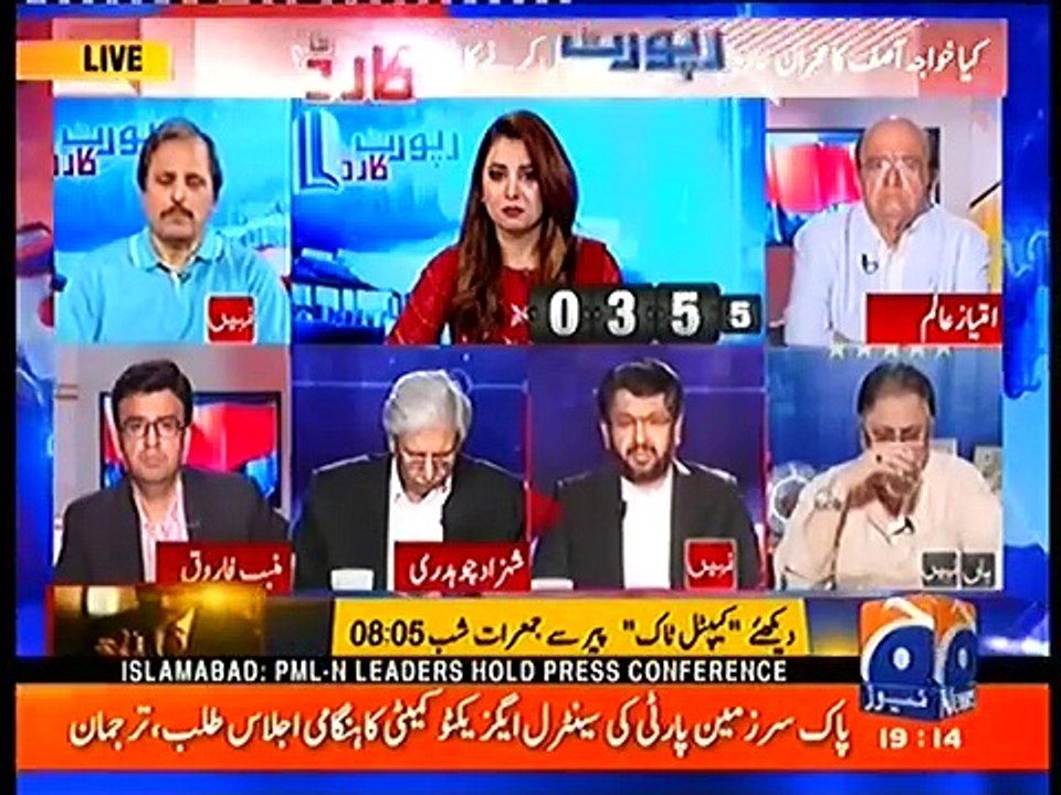 Saleem Safi's Analysis on Khawaja Asif's Tweet Against Imran Khan