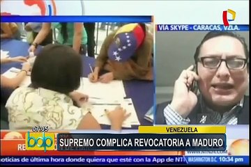 Venezuela: Supremo complica revocatoria a Maduro