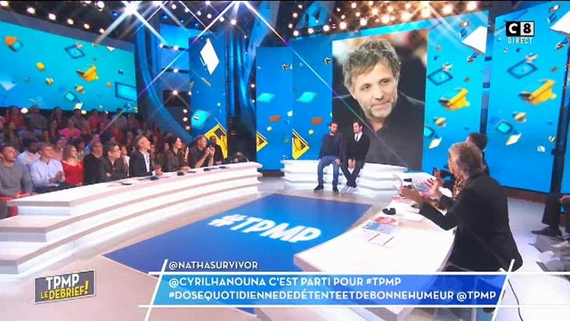 Cyril Hanouna quitte TPMP pour aller voir Stéphane Guillon dans Le Grand Journal