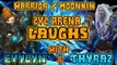 Evylyn - 5.4 2v2 Arenas with Thyraz - Warrior/Boomkin Laughs & PWNAGE! WOW MOP 5.4 Warrior druid PVP