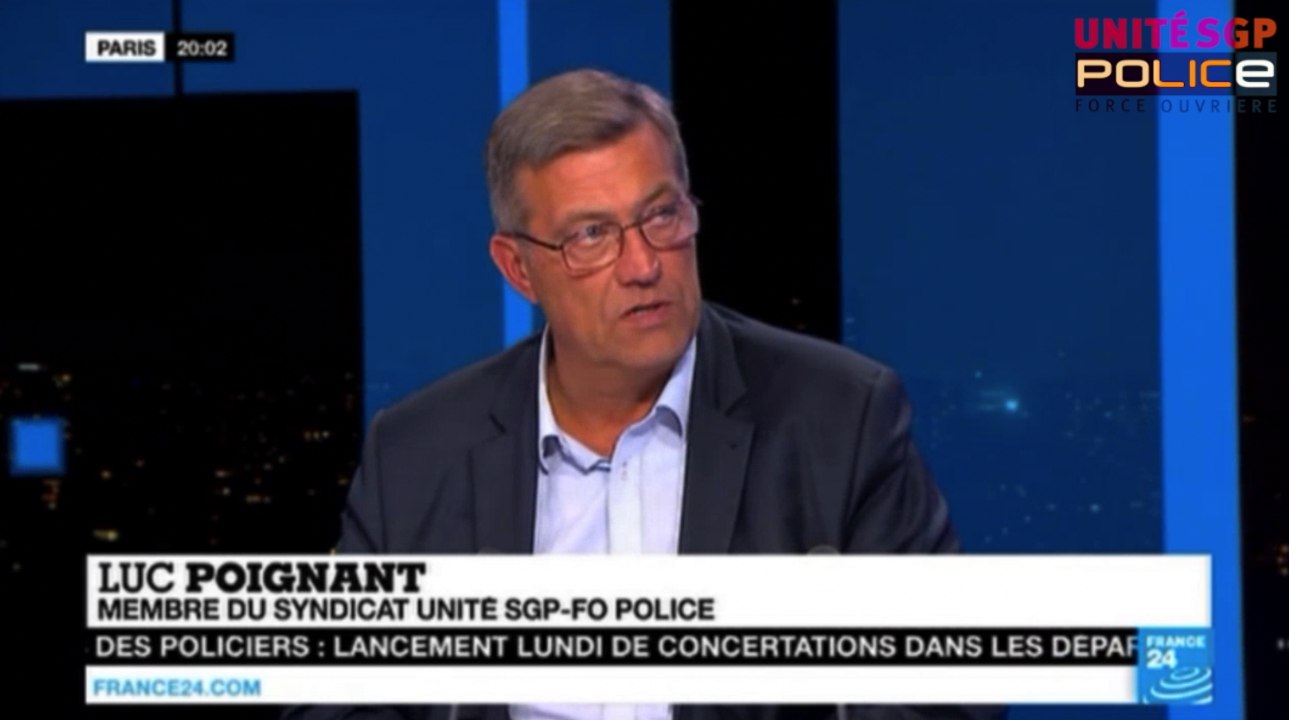 AUDIENCES MINISTRES - INTERVENTION DE LUC POIGNANT FRANCE 24
