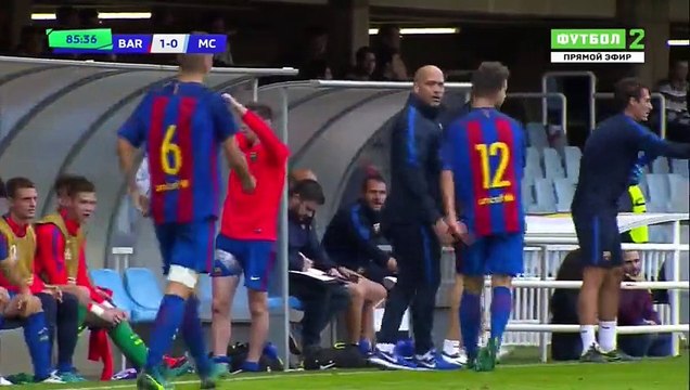 Barcelona U19 vs Manchester City U19 1-0 - All Goals & Highlights - UEFA Youth League 19-10-2016 HD